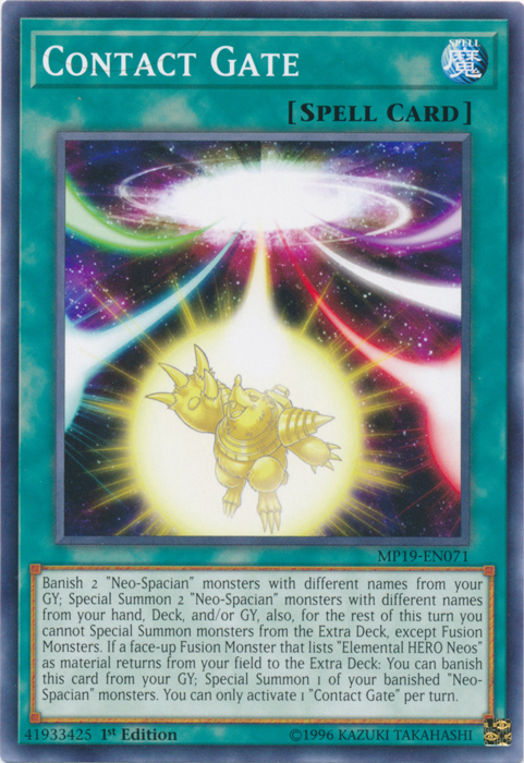 Contact Gate [MP19-EN071] Common | Gaming Infinity