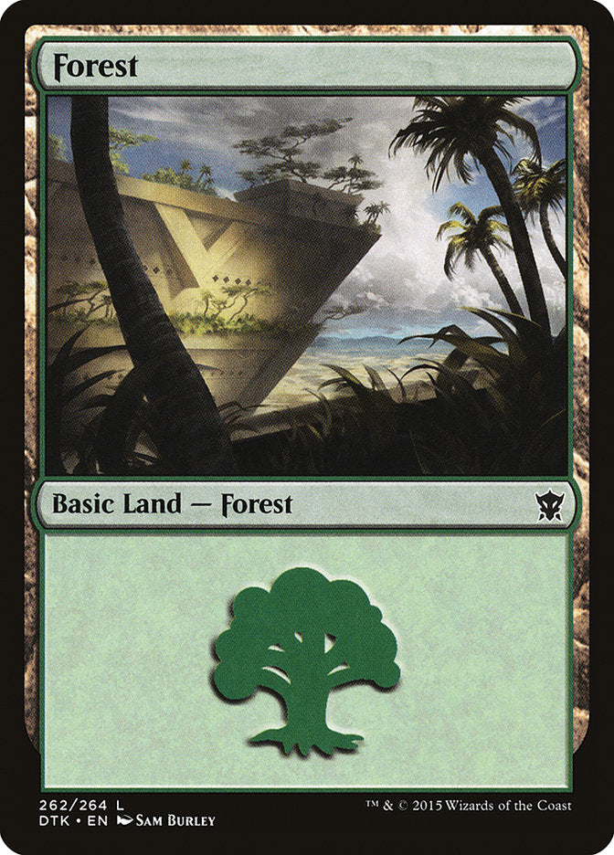 Forest (262) [Dragons of Tarkir] | Gaming Infinity