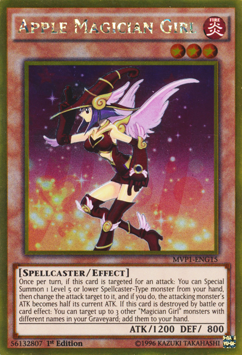 Apple Magician Girl [MVP1-ENG15] Gold Rare | Gaming Infinity