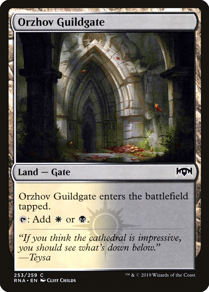 Orzhov Guildgate (253/259) [Ravnica Allegiance] | Gaming Infinity