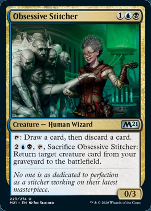 Obsessive Stitcher [Core Set 2021] | Gaming Infinity