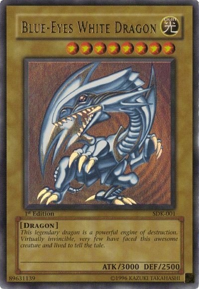 Blue-Eyes White Dragon [SDK-001] Ultra Rare | Gaming Infinity