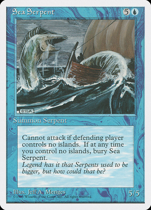 Sea Serpent [Fourth Edition] | Gaming Infinity