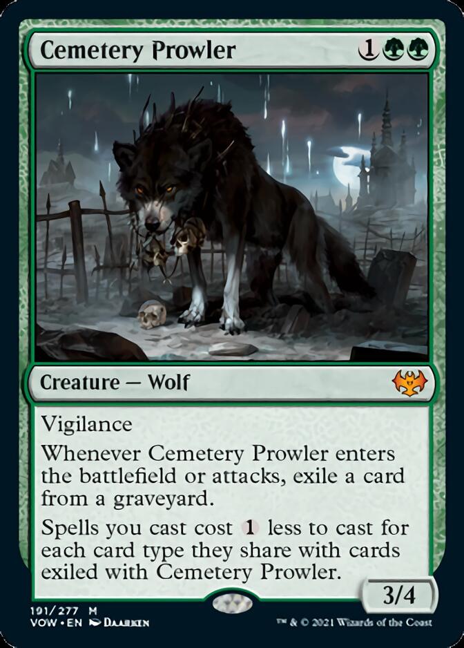 Cemetery Prowler [Innistrad: Crimson Vow] | Gaming Infinity