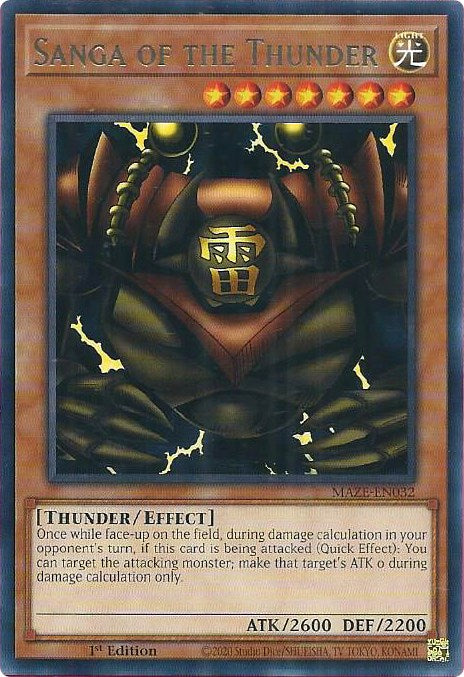 Sanga of the Thunder [MAZE-EN032] Rare | Gaming Infinity