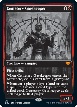 Cemetery Gatekeeper [Innistrad: Double Feature] | Gaming Infinity