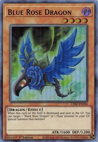 Blue Rose Dragon (Purple) [LDS2-EN104] Ultra Rare | Gaming Infinity