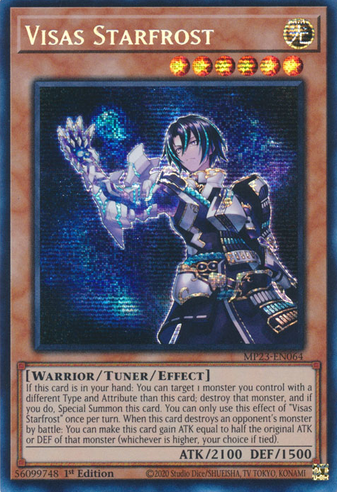 Visas Starfrost [MP23-EN064] Prismatic Secret Rare | Gaming Infinity