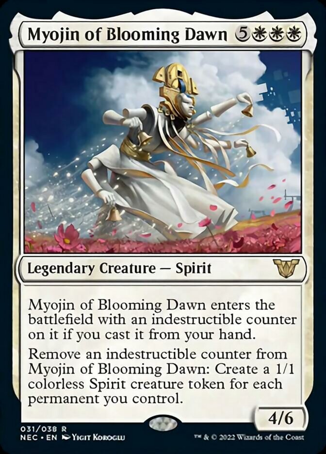 Myojin of Blooming Dawn [Kamigawa: Neon Dynasty Commander] | Gaming Infinity