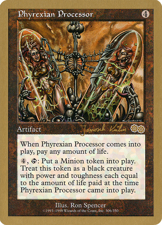 Phyrexian Processor (Janosch Kuhn) [World Championship Decks 2000] | Gaming Infinity