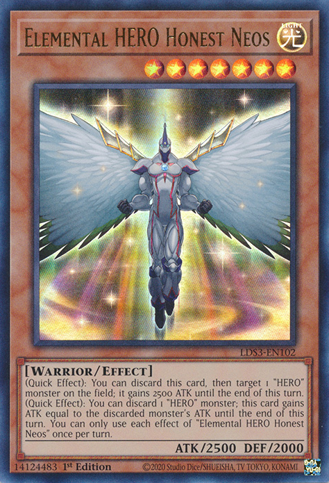 Elemental HERO Honest Neos [LDS3-EN102] Ultra Rare | Gaming Infinity