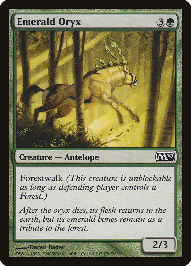 Emerald Oryx [Magic 2010] | Gaming Infinity