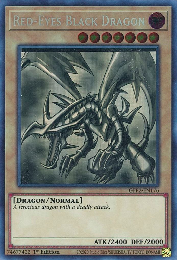 Red-Eyes Black Dragon [GFP2-EN176] Ghost Rare | Gaming Infinity