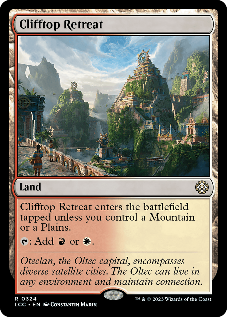 Clifftop Retreat [The Lost Caverns of Ixalan Commander] | Gaming Infinity