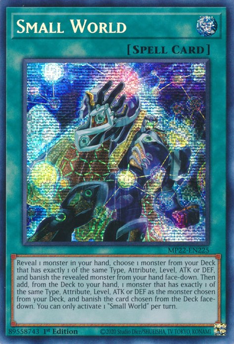 Small World [MP22-EN225] Prismatic Secret Rare | Gaming Infinity