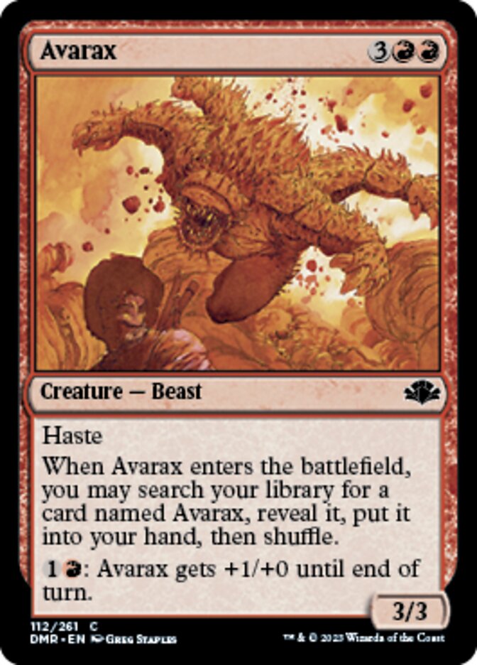 Avarax [Dominaria Remastered] | Gaming Infinity