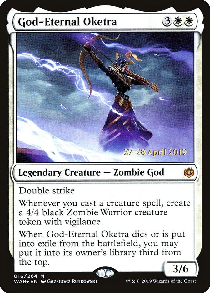 God-Eternal Oketra  [War of the Spark Prerelease Promos] | Gaming Infinity