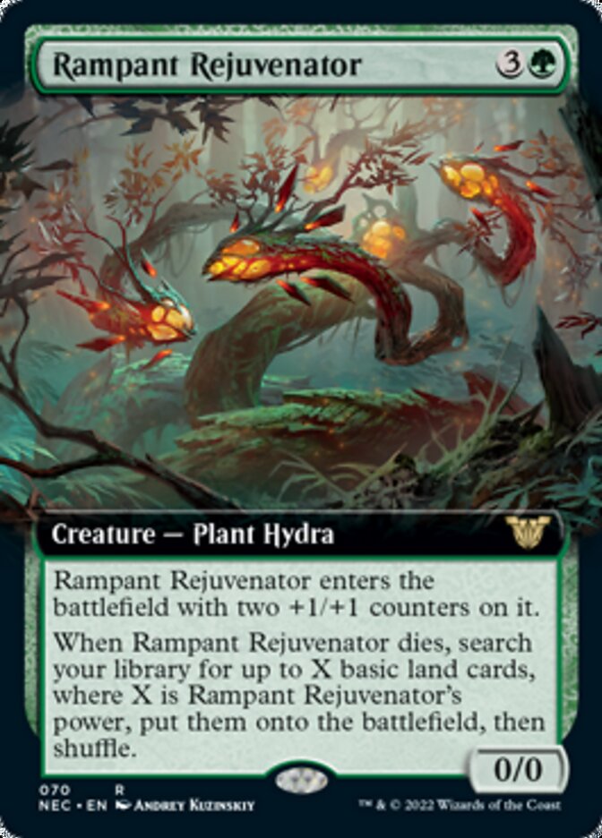 Rampant Rejuvenator (Extended) [Kamigawa: Neon Dynasty Commander] | Gaming Infinity