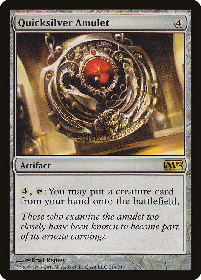 Quicksilver Amulet [Magic 2012] | Gaming Infinity