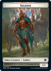 Soldier // Drake Double-Sided Token [Game Night: Free-for-All Tokens] | Gaming Infinity