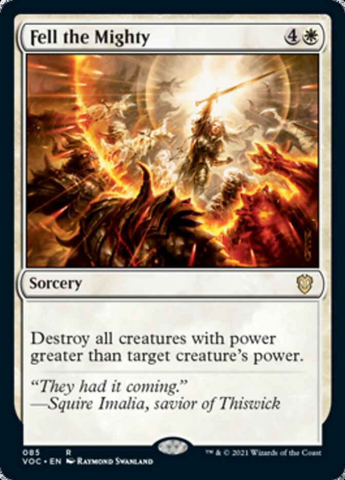 Fell the Mighty [Innistrad: Crimson Vow Commander] | Gaming Infinity
