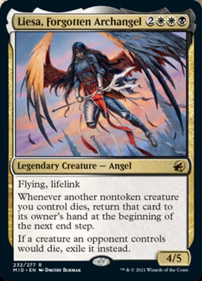 Liesa, Forgotten Archangel [Innistrad: Midnight Hunt] | Gaming Infinity