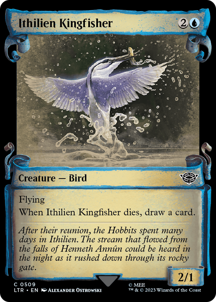 Ithilien Kingfisher [The Lord of the Rings: Tales of Middle-Earth Showcase Scrolls] | Gaming Infinity