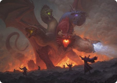 Tiamat Art Card [Dungeons & Dragons: Adventures in the Forgotten Realms Art Series] | Gaming Infinity