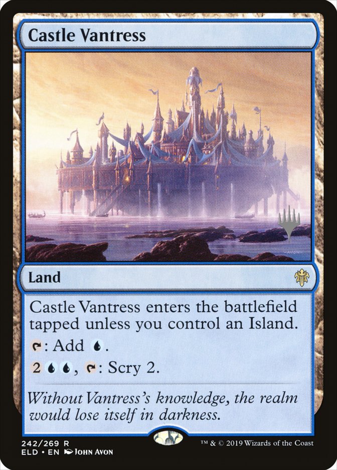 Castle Vantress (Promo Pack) [Throne of Eldraine Promos] | Gaming Infinity
