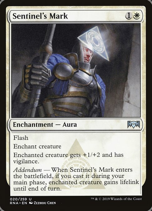 Sentinel's Mark [Ravnica Allegiance] | Gaming Infinity