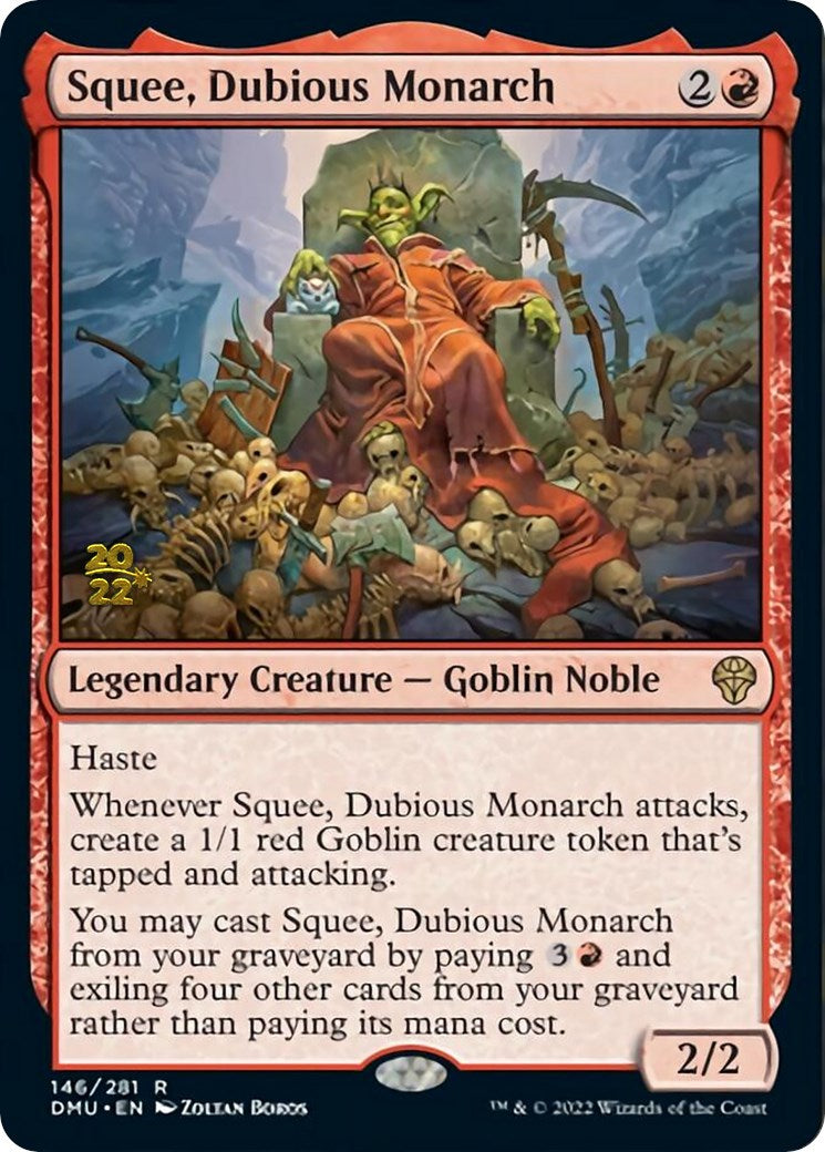 Squee, Dubious Monarch [Dominaria United Prerelease Promos] | Gaming Infinity