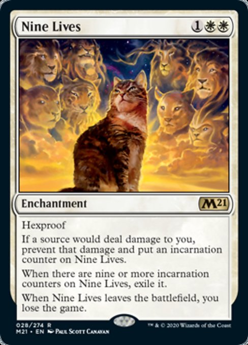 Nine Lives [Core Set 2021] | Gaming Infinity