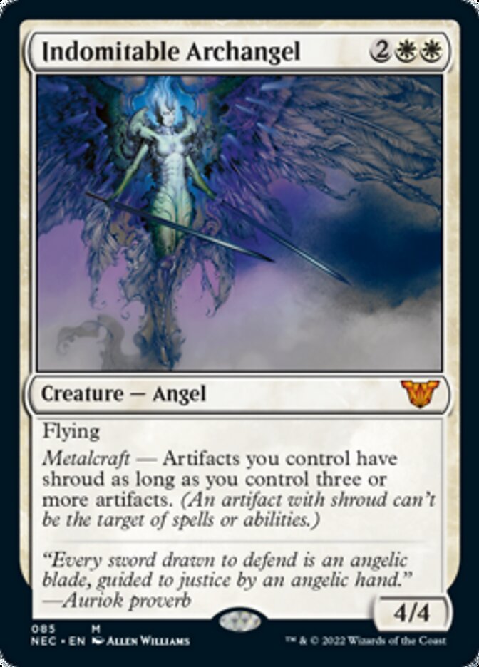 Indomitable Archangel [Kamigawa: Neon Dynasty Commander] | Gaming Infinity