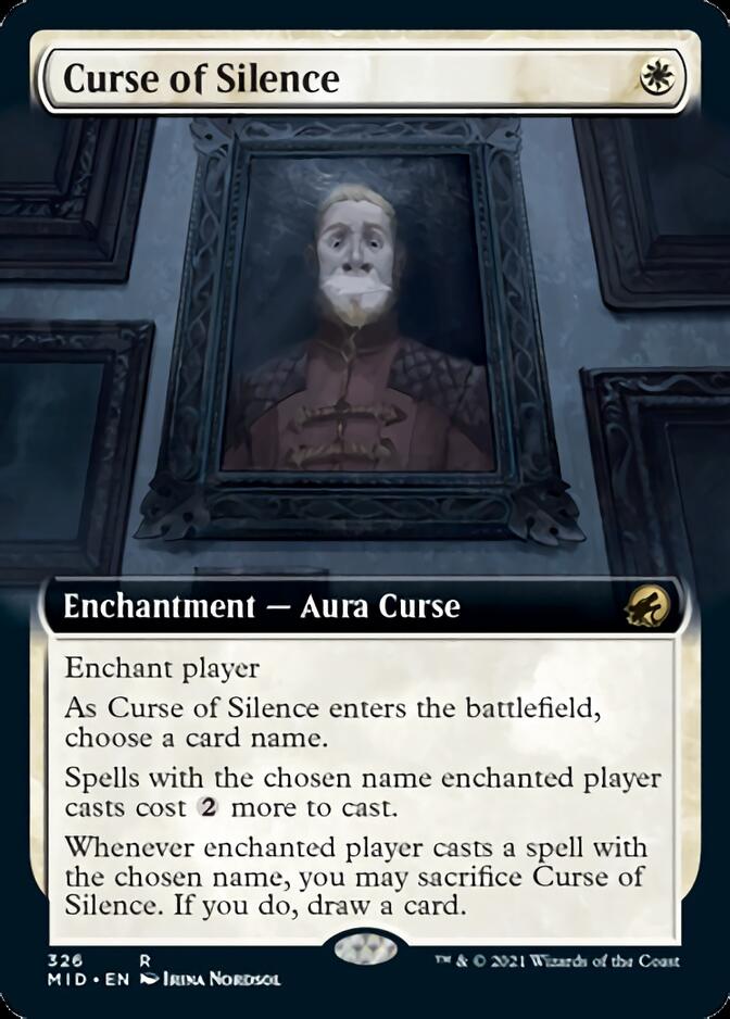 Curse of Silence (Extended) [Innistrad: Midnight Hunt] | Gaming Infinity