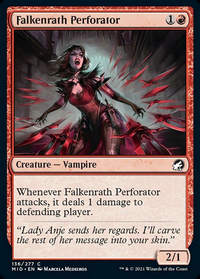 Falkenrath Perforator [Innistrad: Midnight Hunt] | Gaming Infinity