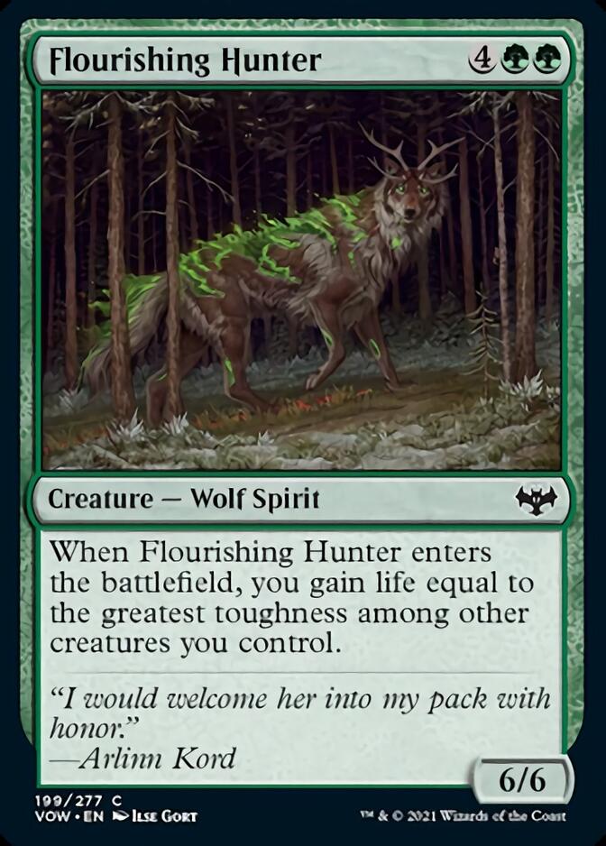 Flourishing Hunter [Innistrad: Crimson Vow] | Gaming Infinity
