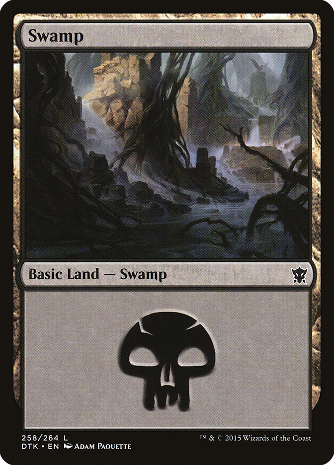 Swamp (258) [Dragons of Tarkir] | Gaming Infinity