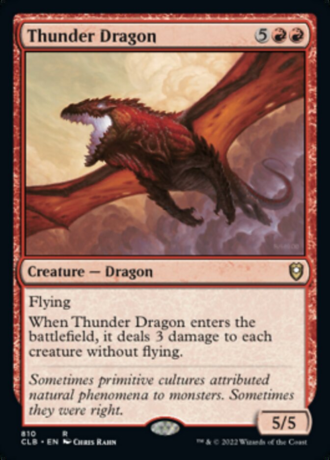 Thunder Dragon [Commander Legends: Battle for Baldur's Gate] | Gaming Infinity