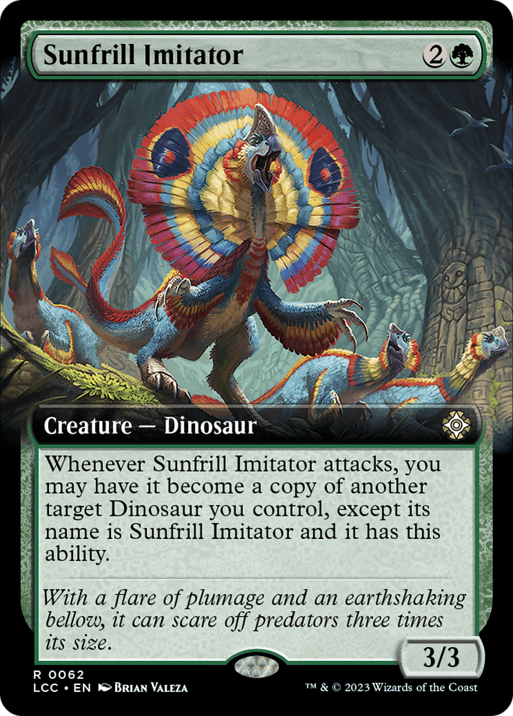 Sunfrill Imitator (Extended Art) [The Lost Caverns of Ixalan Commander] | Gaming Infinity