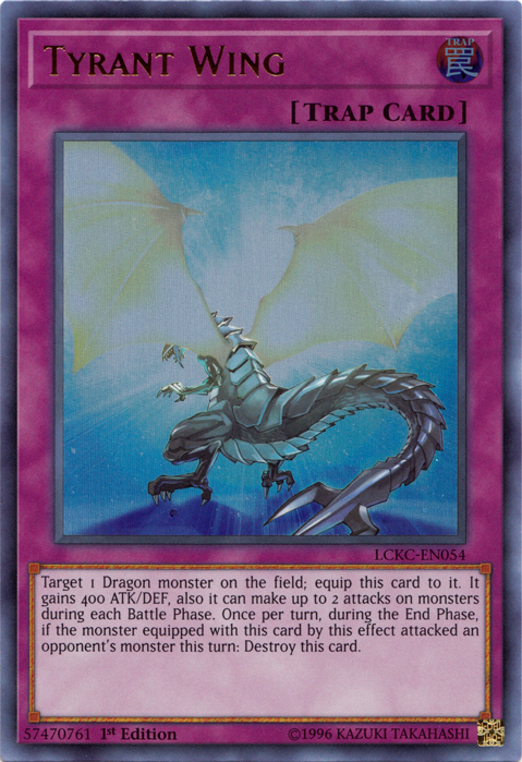 Tyrant Wing [LCKC-EN054] Ultra Rare | Gaming Infinity