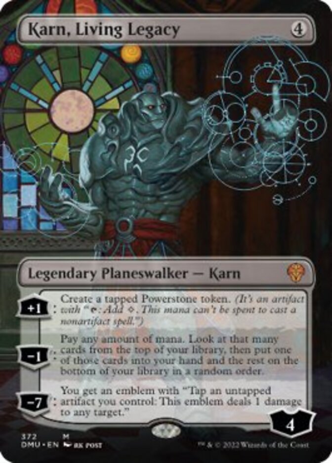 Karn, Living Legacy (Borderless) [Dominaria United] | Gaming Infinity