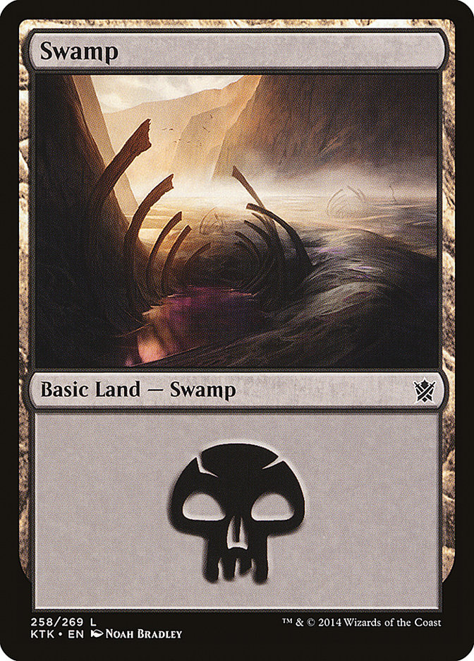 Swamp (258) [Khans of Tarkir] | Gaming Infinity