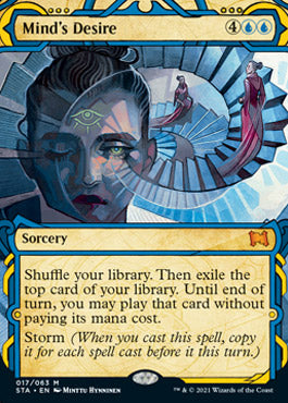 Mind's Desire (Etched Foil) [Strixhaven Mystical Archive] | Gaming Infinity