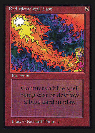 Red Elemental Blast (IE) [Intl. Collectors’ Edition] | Gaming Infinity