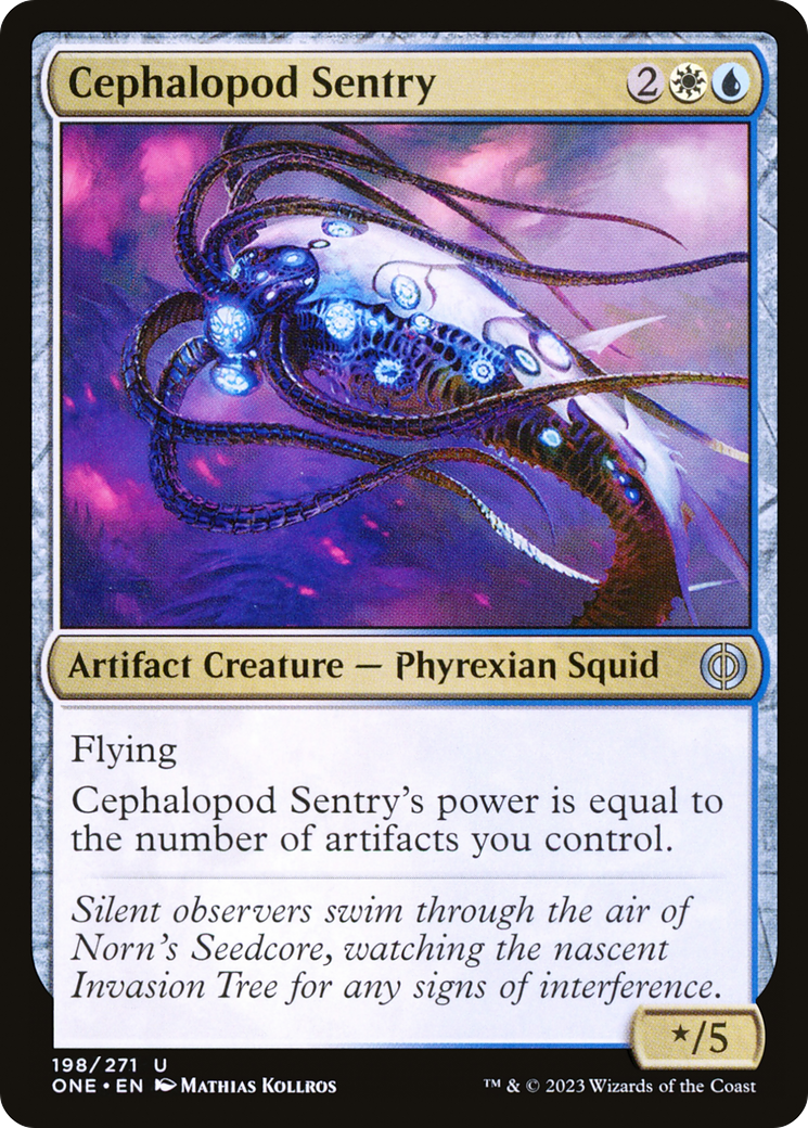 Cephalopod Sentry [Phyrexia: All Will Be One] | Gaming Infinity