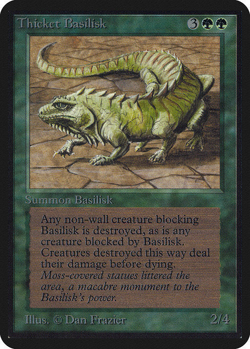 Thicket Basilisk [Limited Edition Alpha] | Gaming Infinity