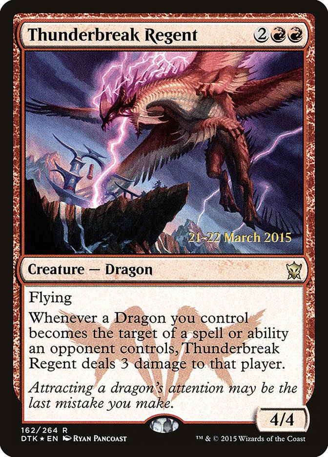 Thunderbreak Regent  [Dragons of Tarkir Prerelease Promos] | Gaming Infinity