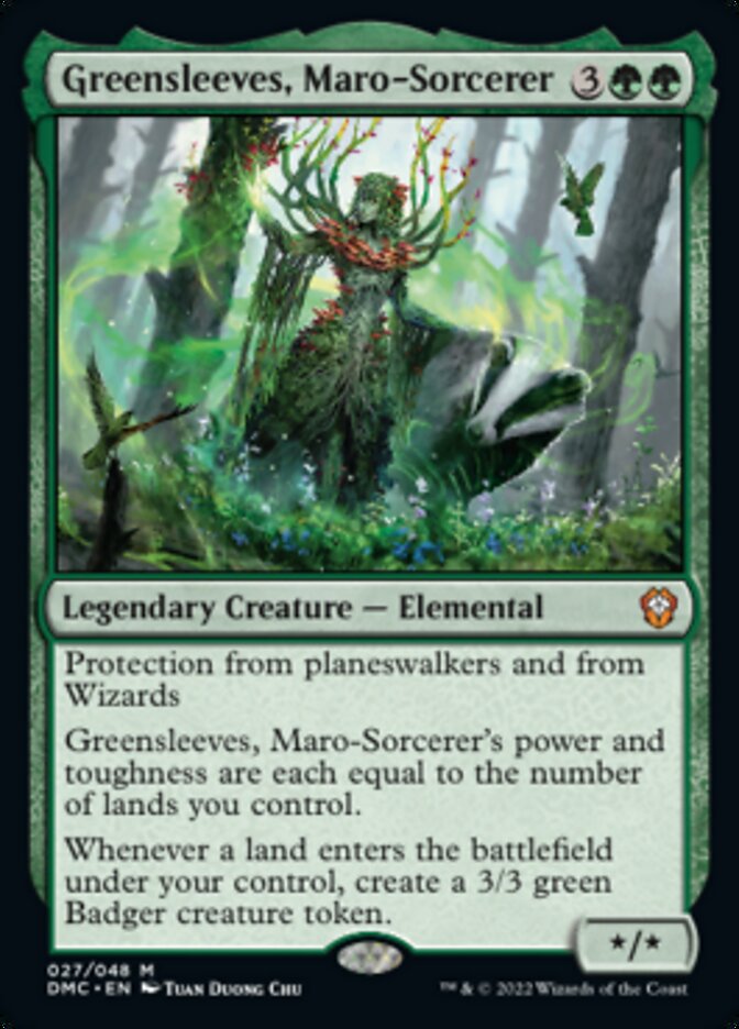 Greensleeves, Maro-Sorcerer [Dominaria United Commander] | Gaming Infinity