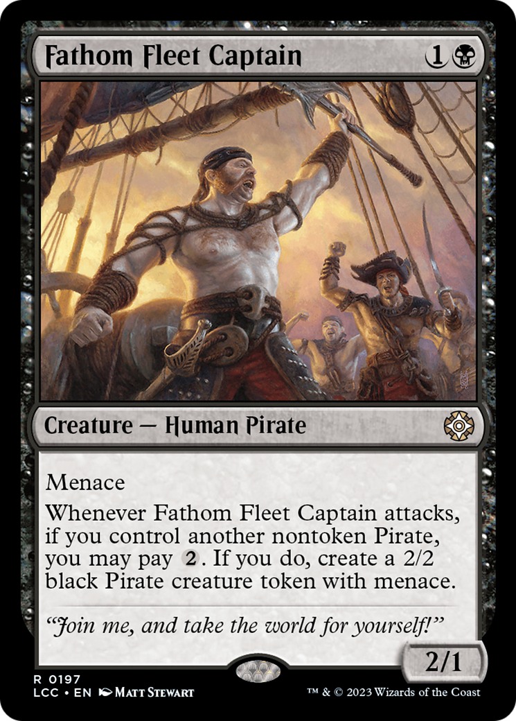 Fathom Fleet Captain [The Lost Caverns of Ixalan Commander] | Gaming Infinity