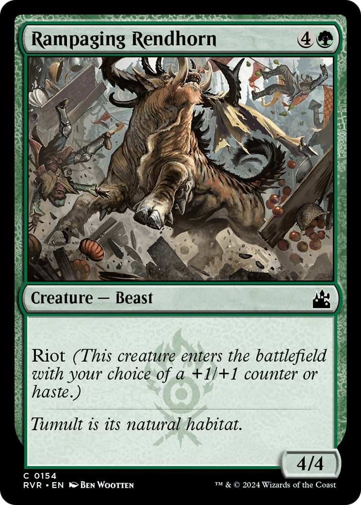 Rampaging Rendhorn [Ravnica Remastered] | Gaming Infinity